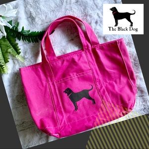 THE BLACK DOG Canvas Tote Bag